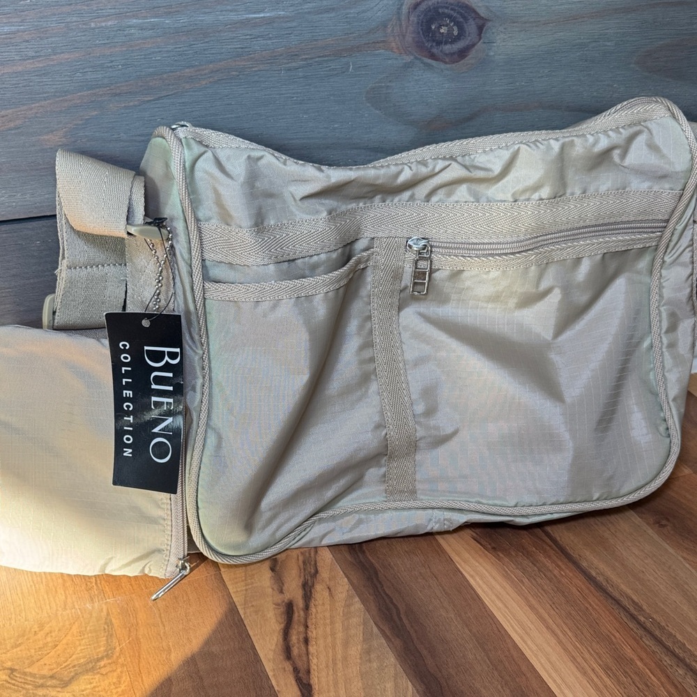 NWT Bueno collection crossbody bag Tan